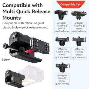 AMagisn Xplorer Kit Handle Grip For Insta360 /DJI /GoPro Action Camera Accessory image 8