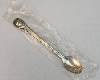 Vintage Winthrop International Silver Gerber Baby Spoon Silver Plate Long Handle
