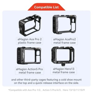 AMagisn Xplorer Kit Handle Grip For Insta360 /DJI /GoPro Action Camera Accessory image 10
