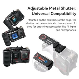 AMagisn Xplorer Kit Handle Grip For Insta360 /DJI /GoPro Action Camera Accessory image 9
