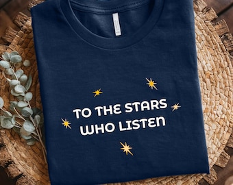 ACOTAR Quote Shirt: Cozy Bookish Tee - Fantasy Reader Gift