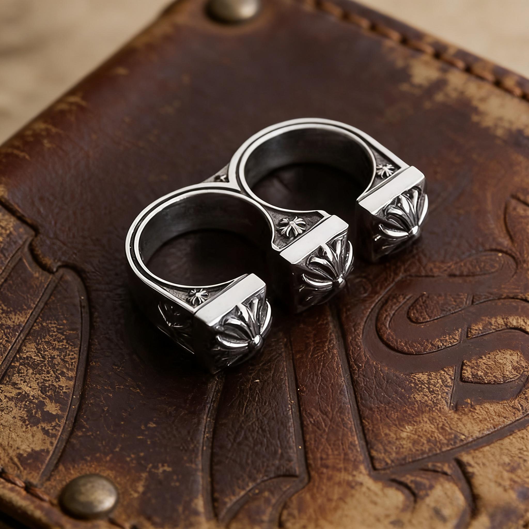 Knuckles Duster Ring - Etsy