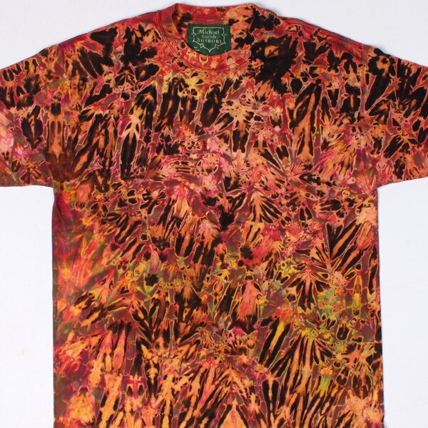 L Shibori Men's T Shirt Tiger