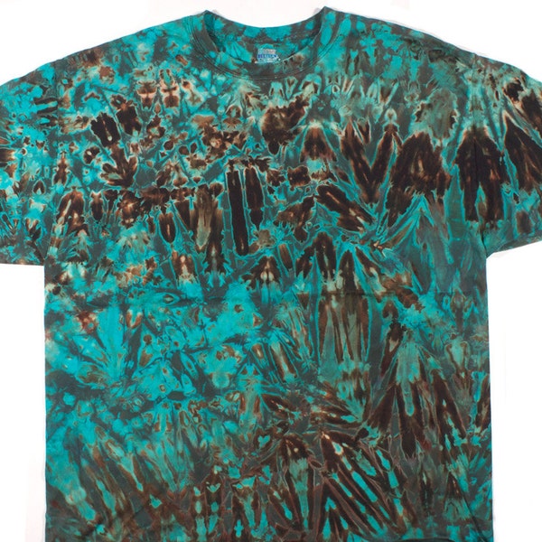 XL Jade Shibori Men's T Shirt