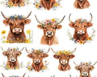 Fluffy Cow Heads