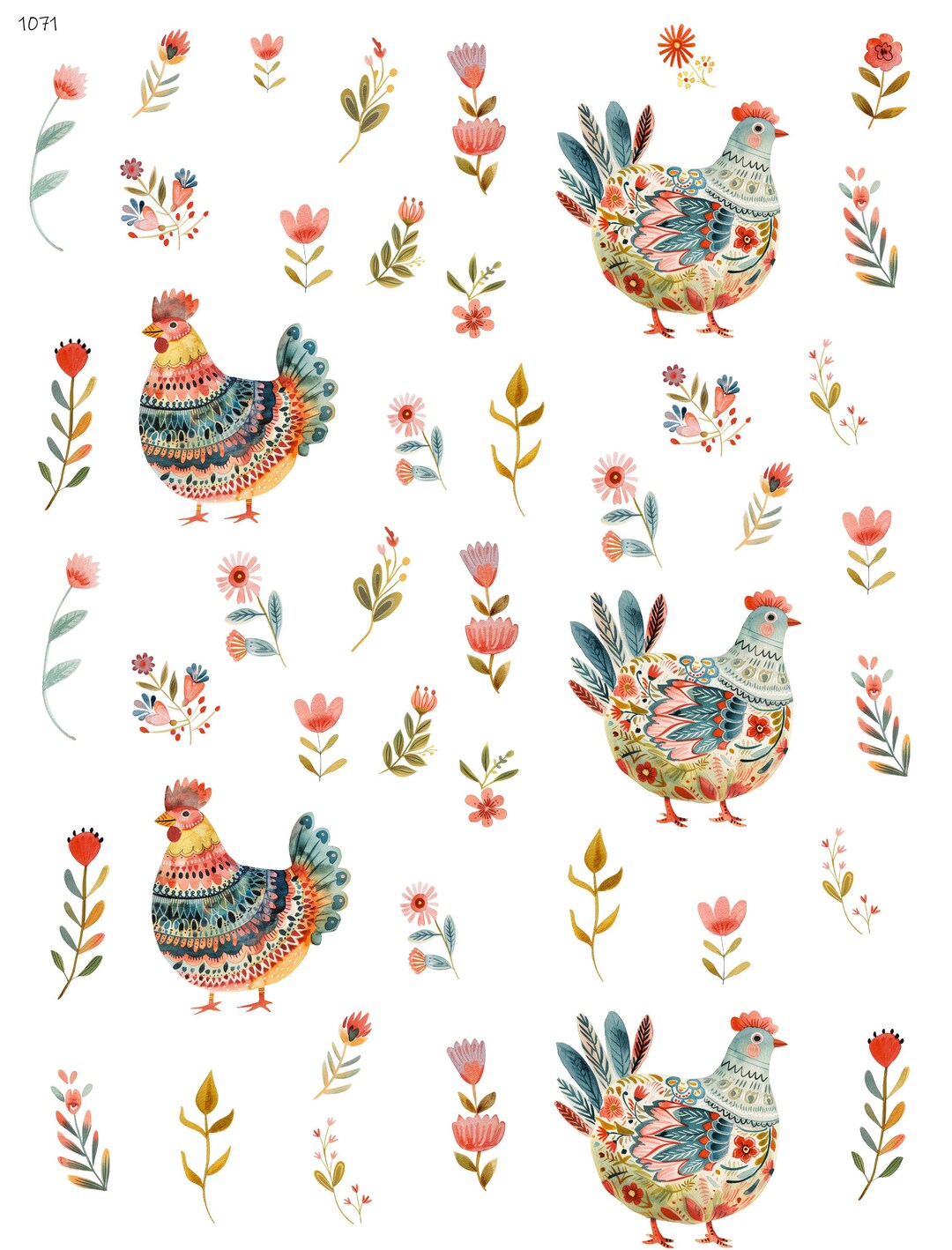 Fun Chicken Underline Fun Chickens - Etsy