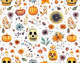 Skulls and Pumpkins