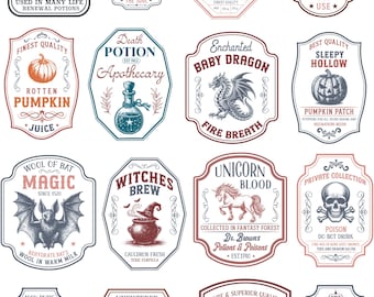 Potion Labels Of Importance