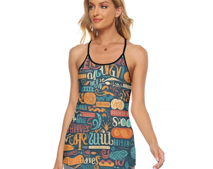 Grunge Graphic Tanks | Bold Streetwear Tops for Women