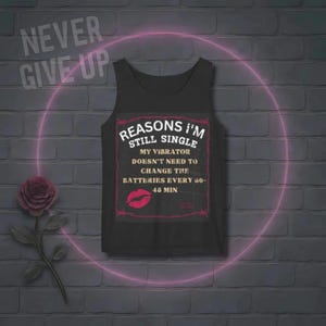 Single Life Empowerment Tank | Black Women&#39;s Funny Shirt | Single Life Women Humor | Independence Comedy | Self-Love Apparel