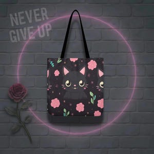 Halloween Tote Bag | Spooky Grunge Tote | Gothic Trick or Treat Bag | Limited Halloween Drop Tote | Retro Witchy Aesthetic Bag