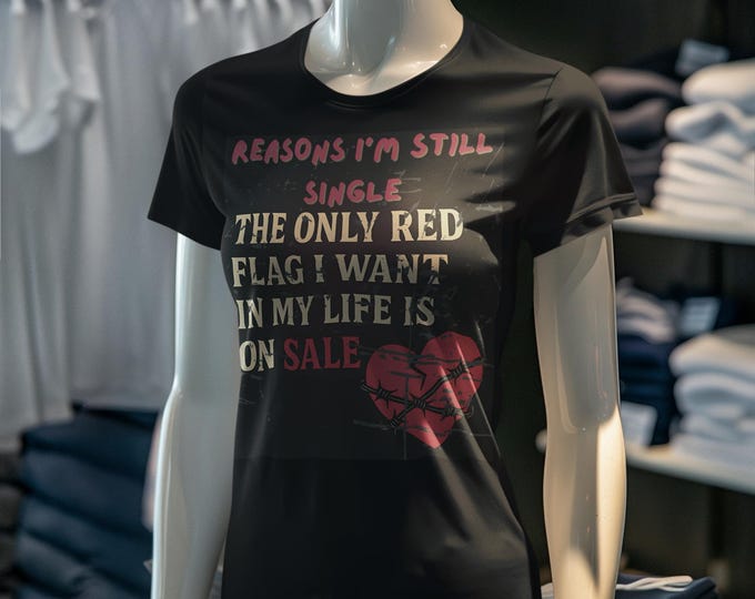 Grunge Women Black Tee-Shirt, Single Life Quotes V-Neck T-Shirt, Unisex Jersey Short Sleeve Tee, Men Women Summer Clothes, Funny Graphic Tee