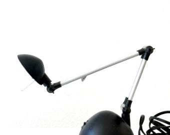 black adjustable portable office desk top table lamp