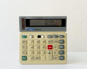 Vintage Royal LD120 EZVue Desktop Series Electronic calculator
