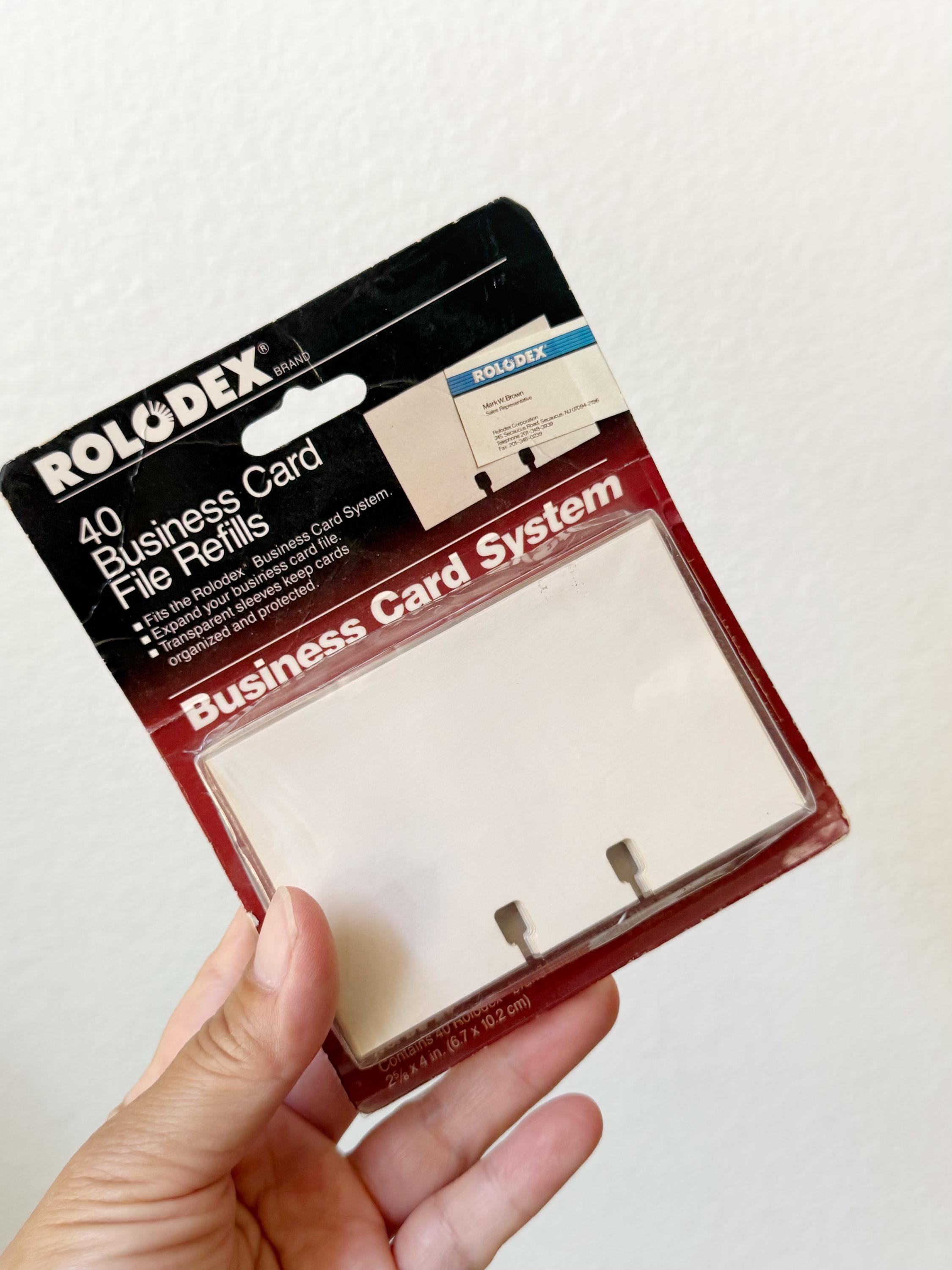 Business card rolodex - Etsy 日本