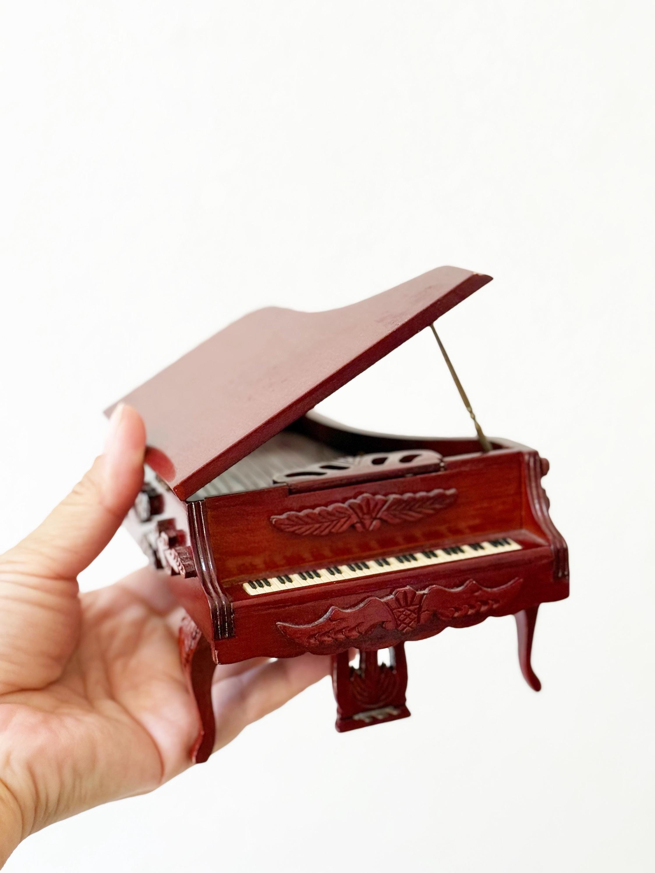 Antique Mini Piano - Etsy