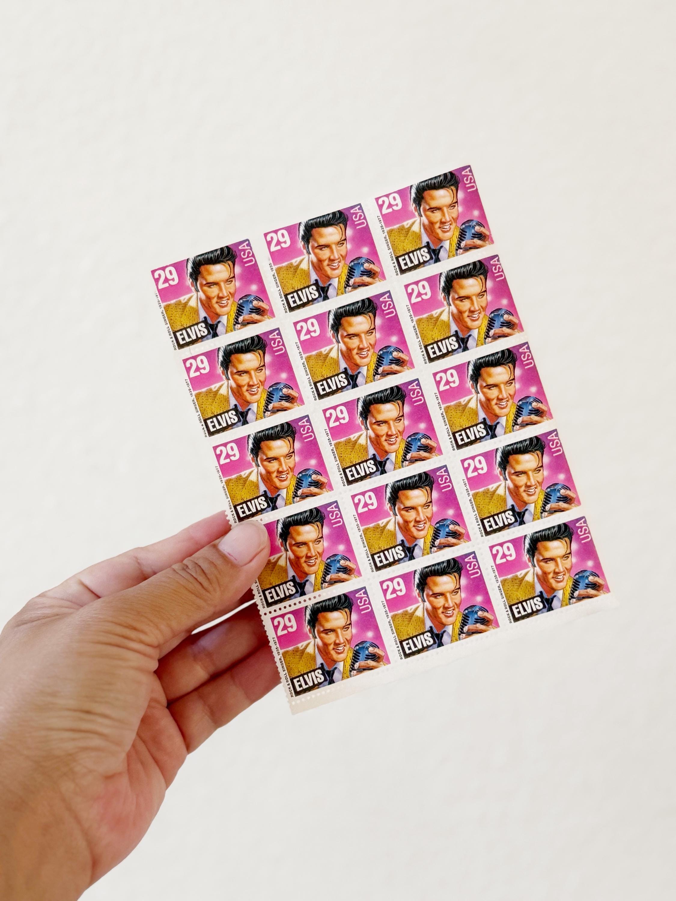 Elvis Presley Collectable Stamps - Etsy