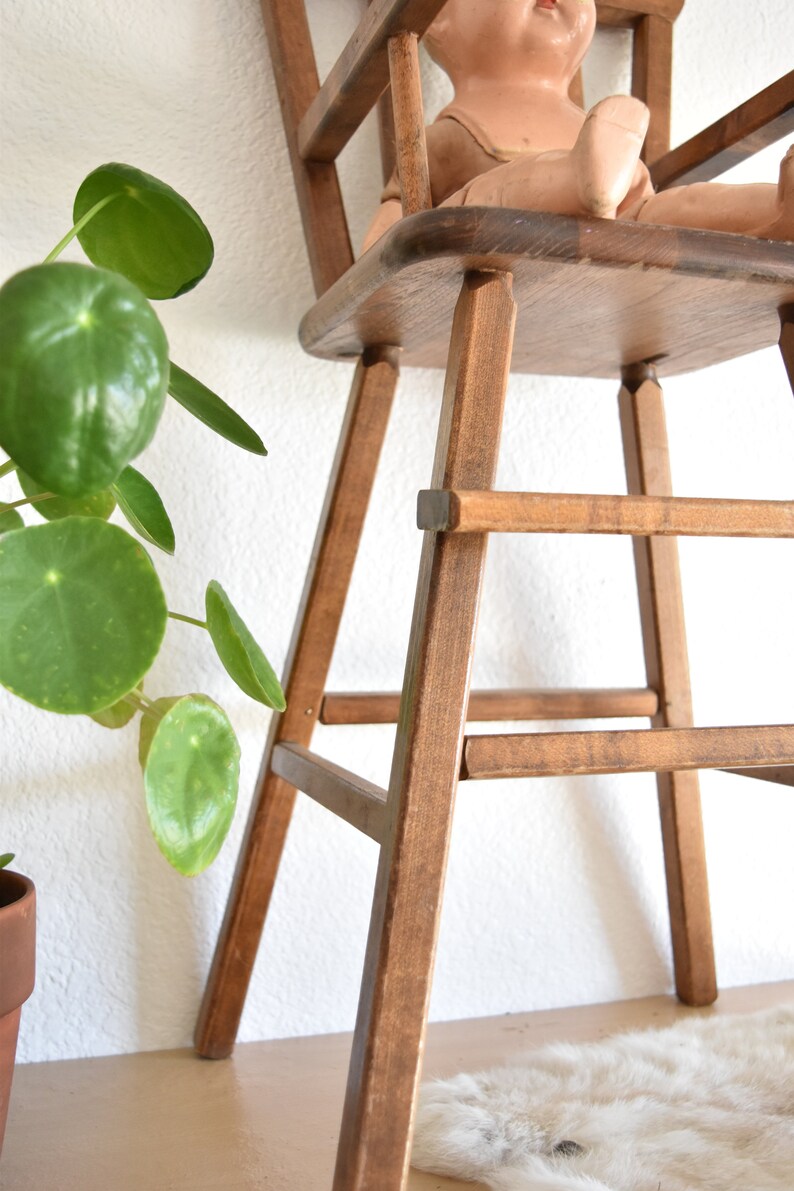 Vintage Wooden Kids Doll Baby High Chair Toy Baby Nursery Bedroom Chairs Ottomans Home Living Sultralineid Vintage Wooden Kids Doll Baby High Chair Toy Baby Nursery Bedroom Chairs Ottomans Home Living Sultralineid