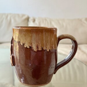fun bitch brown hand thrown stoneware pottery coffee mug image 4