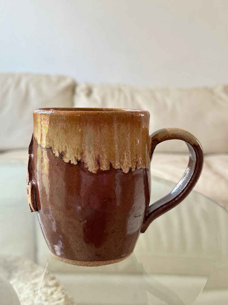 fun bitch brown hand thrown stoneware pottery coffee mug image 4