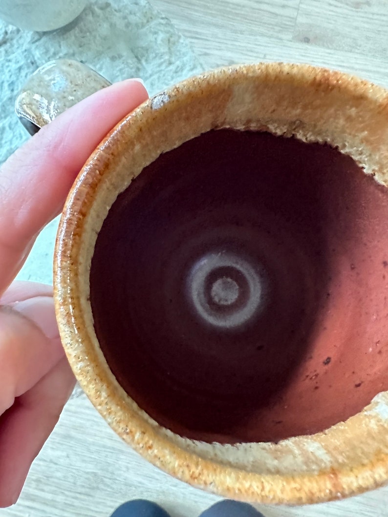 fun bitch brown hand thrown stoneware pottery coffee mug image 8