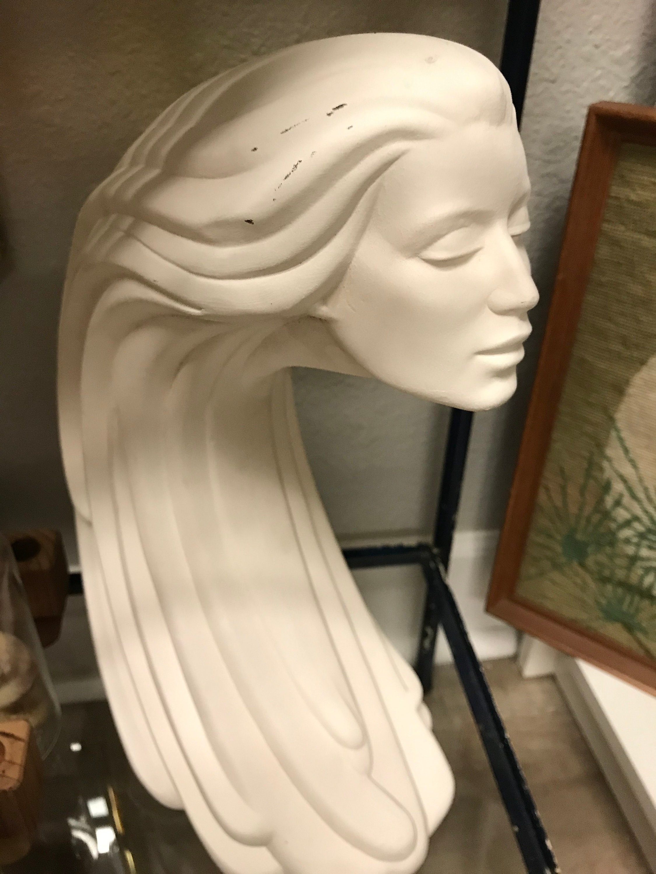 native american indian ceramic wind spirit girl figurine ...