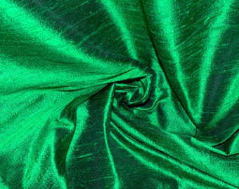 Emerald Dupioni Silk for bridesmaid dress