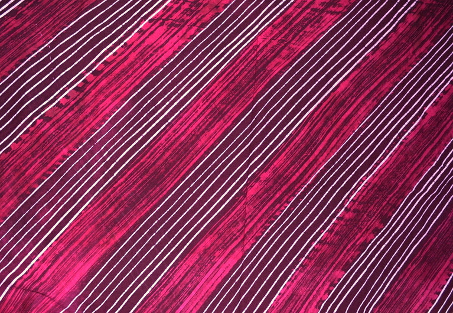 Beige - Natural Dyed Mul Cotton Bagh Print Fabric 17