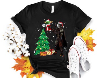 star wars christmas tee shirt