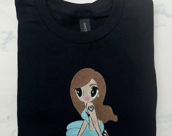 Karol G “Tropicoqueta” embroidered shirt