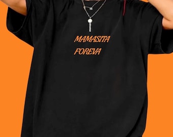 Mamasita Foreva Latina embroidered tank top