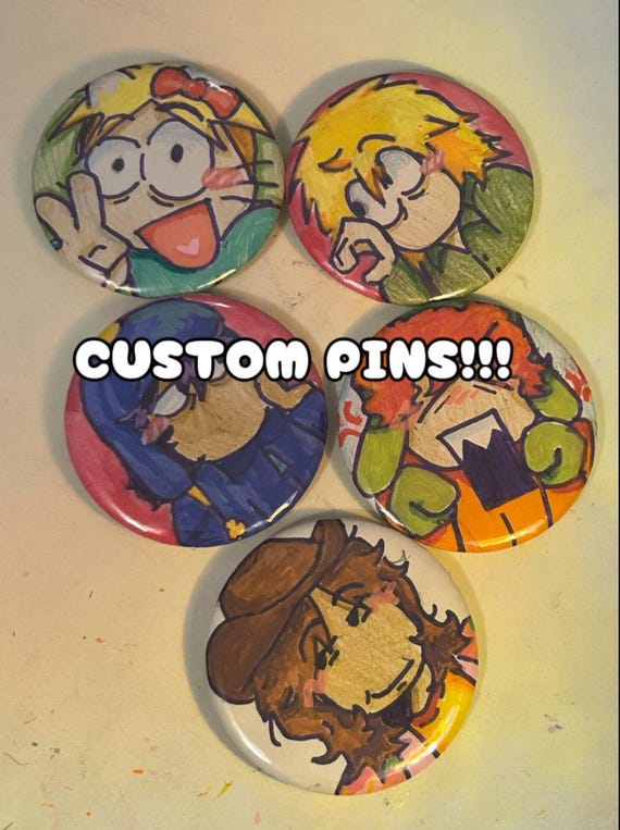 Custom drawn Pins!!