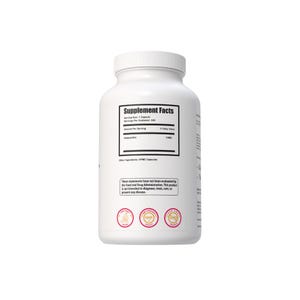 Pu&ograve; includere: Una bottiglia di integratore in plastica bianca con coperchio bianco. L'etichetta include le parole "Supplement Facts" e "Astaxantina 12MG". La bottiglia riporta anche il testo "Queste dichiarazioni non sono state valutate dalla Food and Drug Administration."
