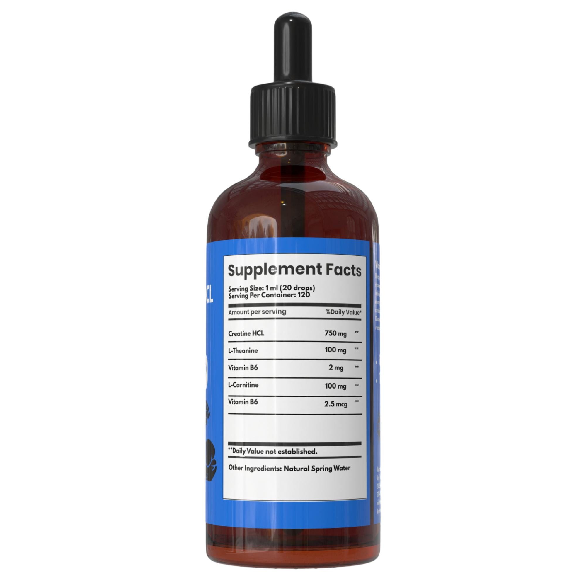 l-carnitine for dogs dosage chart pdf Creatine HCL Liquid Drops for Men Women - 1000mg per Serving, L-theanine,  Vitamin B12 and B6, L-carnitine - 4 Fl Oz (unflavored)