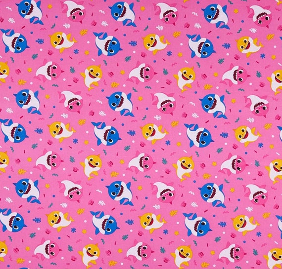 Baby Shark Wrapping Paper Baby Shark Gift Wrap Baby Shark Etsy