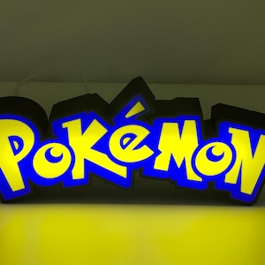 Pokemone Neon Sign - Etsy