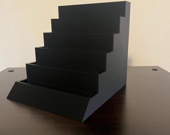 Super Nintendo Cartridge Stand – 3D Printed SNES Game Display Rack (Holds 5 Games)