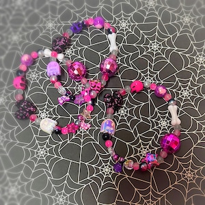 Monster High Draculaura Inspired Beaded Bracelets