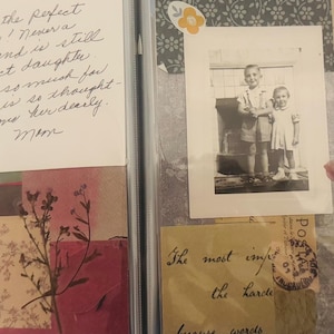 Custom Handmade Scrapbook Album: Personalized Photo Memory Book