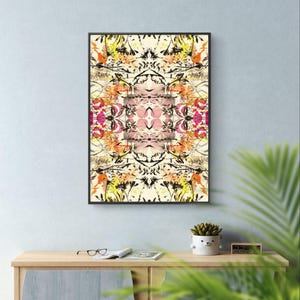 Stampa Fine Art – Fleck / Frammentazione minimalista e morbida texture, arte murale contemporanea
