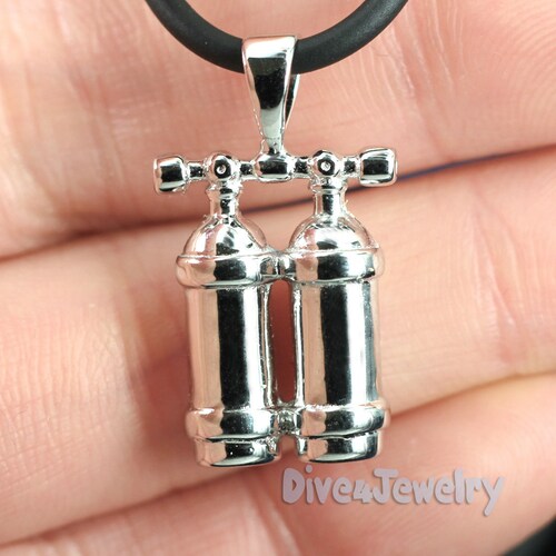 Sterling Silver Scuba Diver Charm - Mini Diving Mask & Snorkel Pendant For Bracelets Or Necklaces