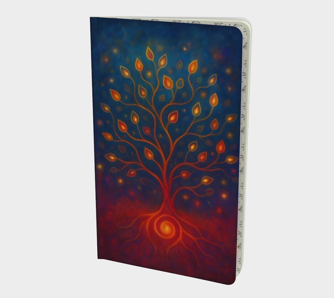 Tree of Life Journal – Velvet Matte Notebook for Reflections, Prayers ...