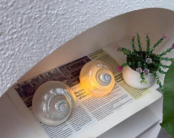 Natural Seashell Night Light – Kids' Room Decor, Warm Glow