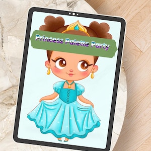 Princess coloring book for kids | printable princess coloring pages | Instant download princess coloring sheets | princess coloring