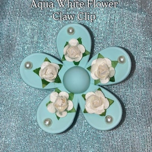 Flower Claw Clip