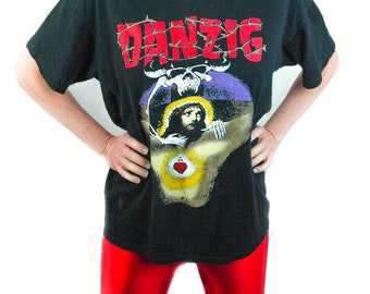 90'S当時物 DANZIG 5 Blackacidevil Tシャツ XL Best Shirt Vintage Danzig 5 Blackacidevil Vintage Retro T Shirt
