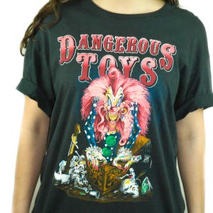 DANGEROUS TOYS 20周年記念Tシャツ Lサイズ Vintage DANGEROUS TOYS Shirt 1989 Sporting A Woody Concert Shirt