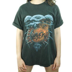 Vintage SLAYER Shirt 1994 Death Loves Final Embrace Concert Shirt 