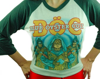 【レア　旧タグ　アメリカ製】　ブルーオイスターカルト　ツアーTシャツ　XLサイズ ヴィンテージ ブルー オイスター カルト シャツ 1982 ツアー BOC