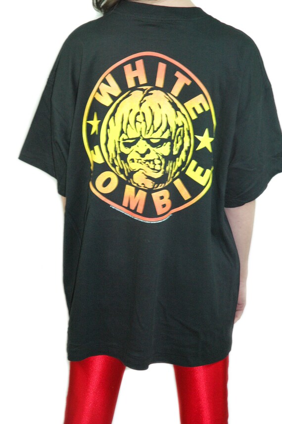 Vintage White Zombie shirt Astro Creep 2000 Conce… - image 2